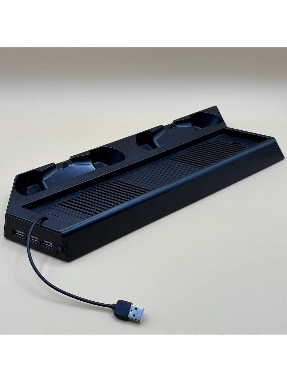 Playstation Pro Vertical Cooling Fan Stand & Controller Charging Dock TESTED